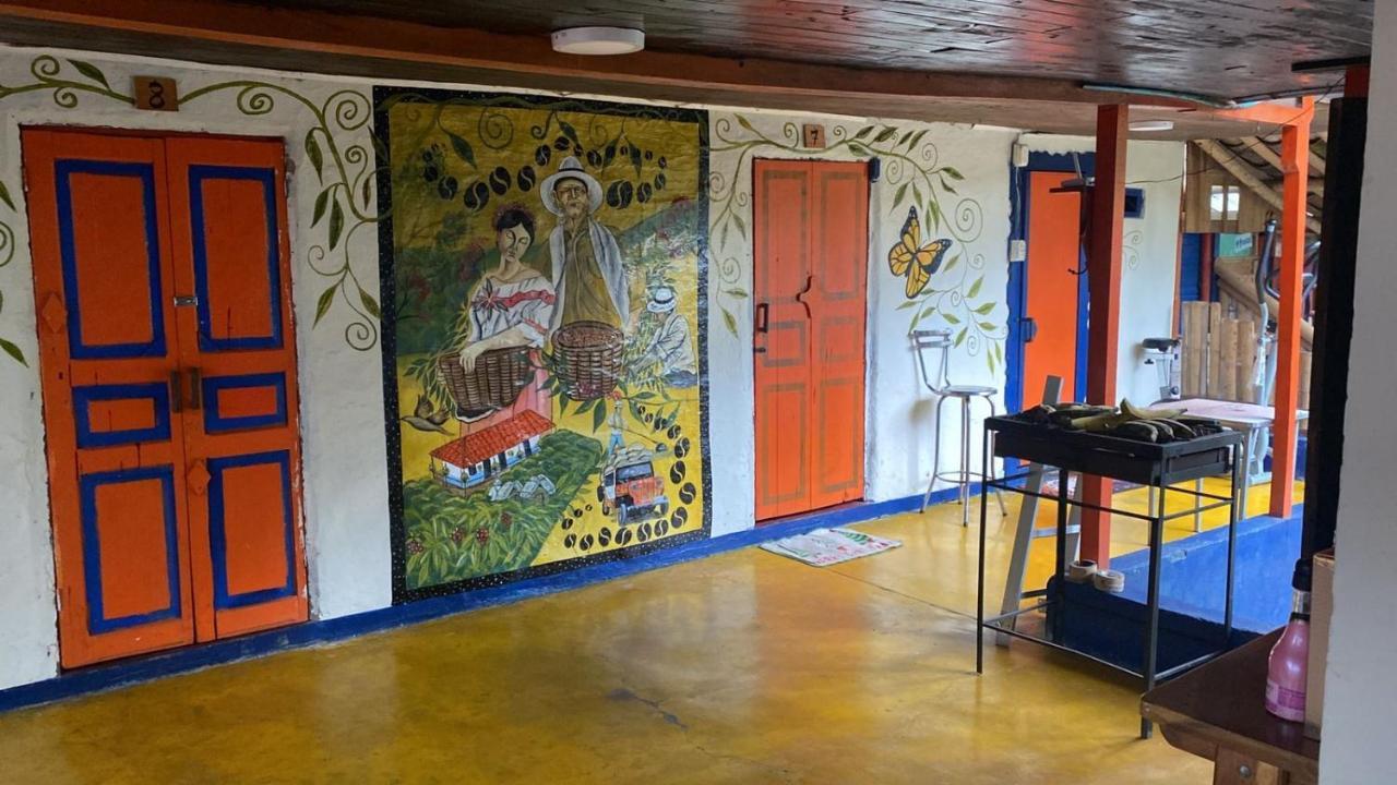Hostal La Pijarana Salento Kültér fotó
