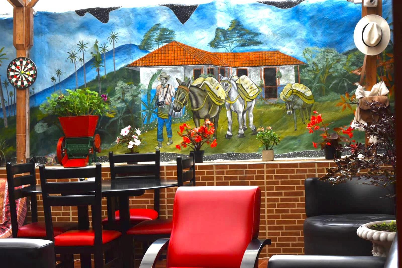 Hostal La Pijarana Salento Kültér fotó